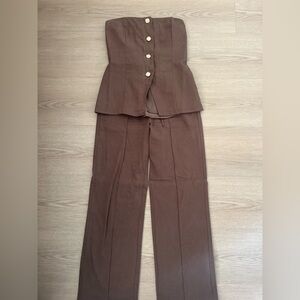 Revolve Strapless Top and Pants